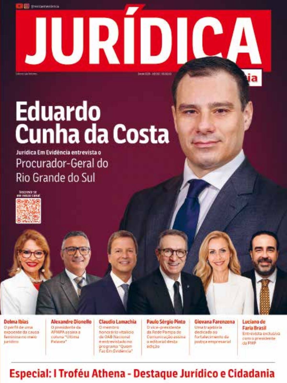 Capa da edição 2 da Jurídica em Evidência