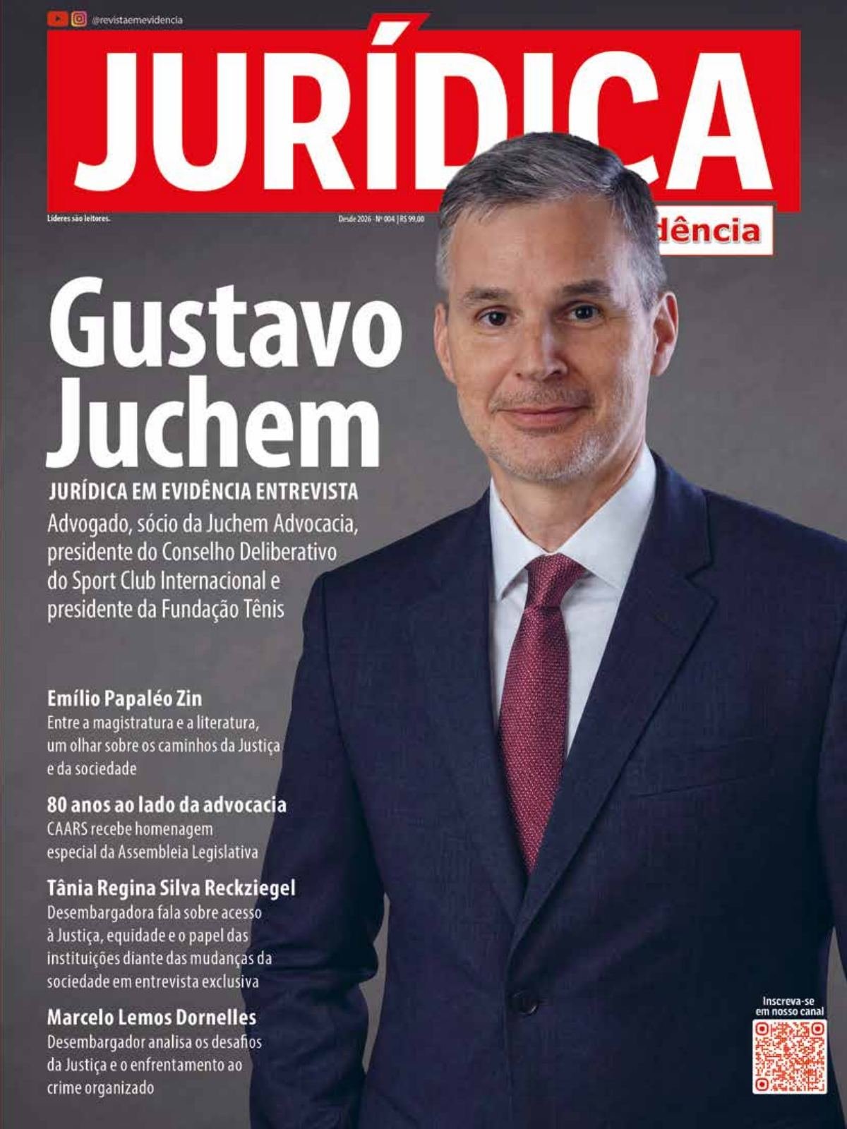 Capa da edição 4 da Jurídica em Evidência